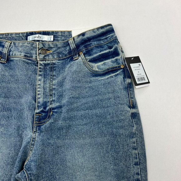 Redy High Rise Flare Jeans Medium Wash Womens Size 30 New - Picture 3 of 10
